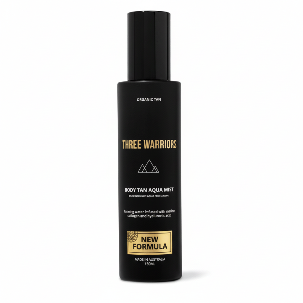 Three Warriors Body Tan Aqua Mist